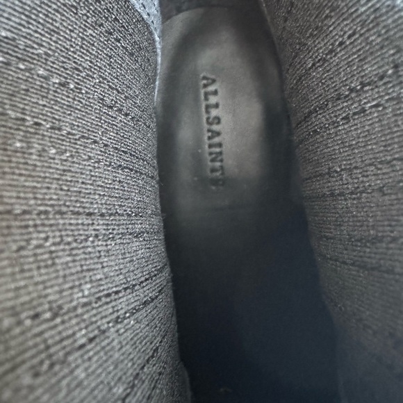 All Saints black ankle slide in Boots sz 36.5 (6.5-7) - Picture 2 of 7